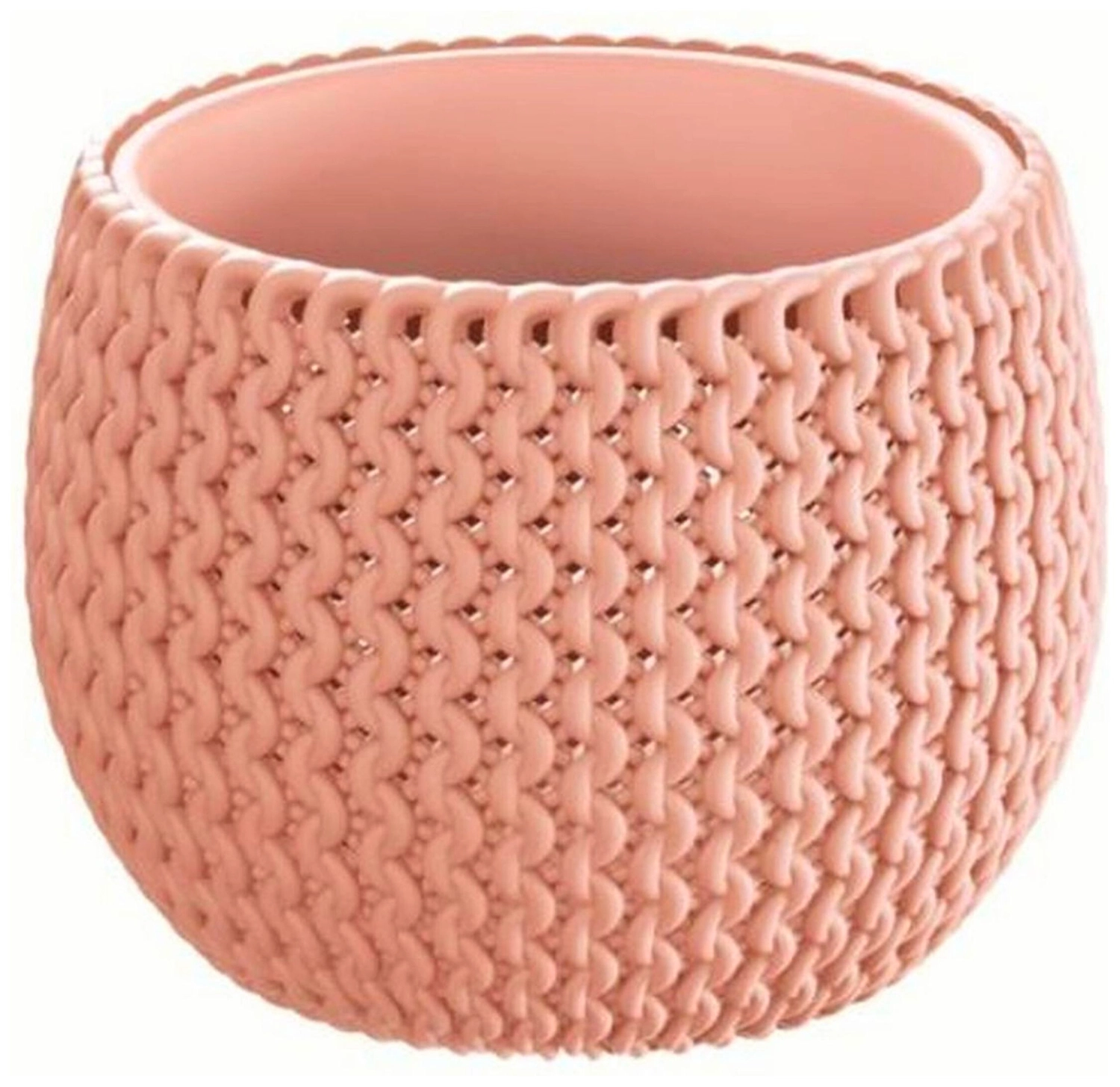 Кашпо Prosperplast Splofy Bowl d18 см 1,4 л пластик персиковое