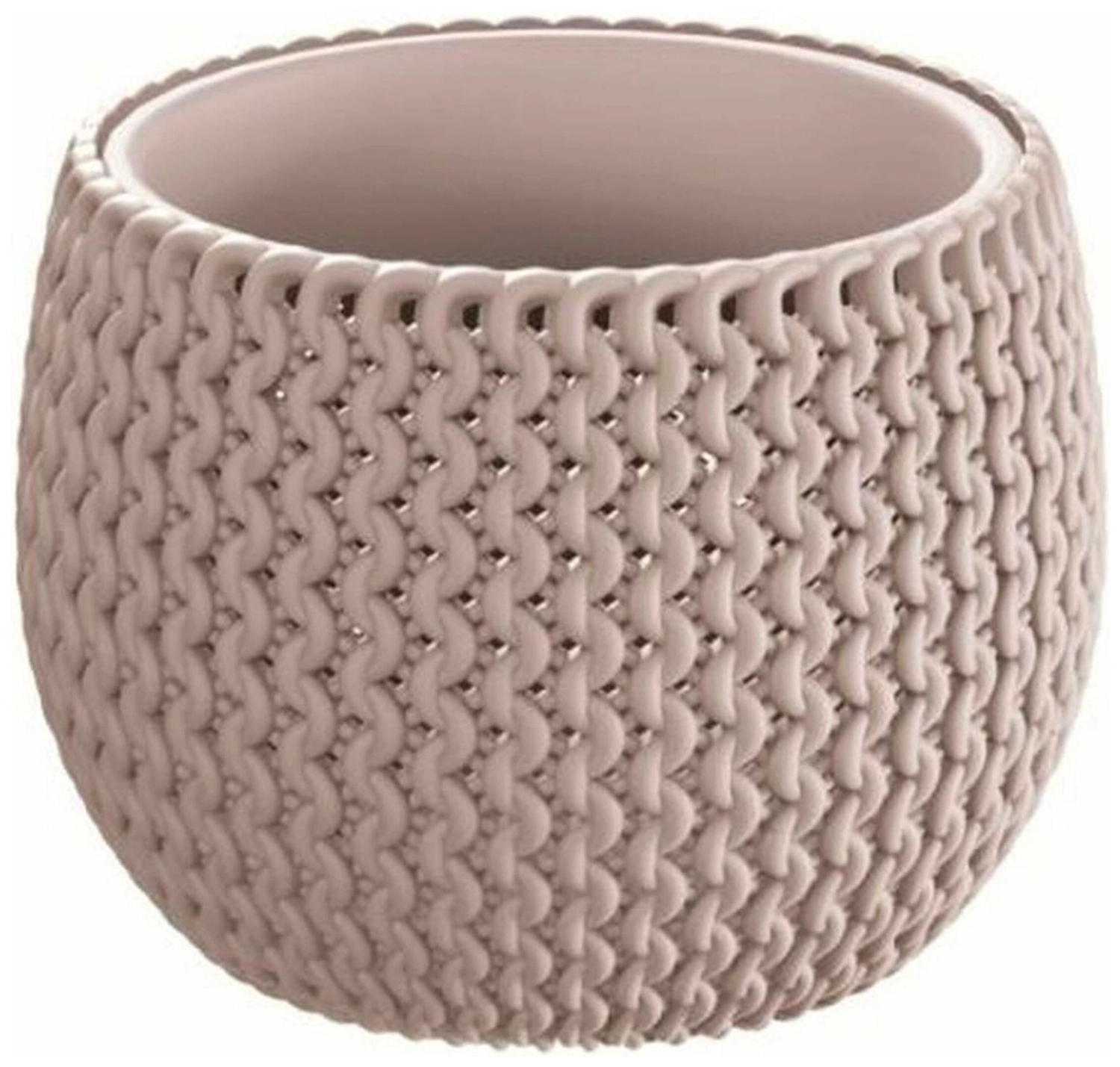 Кашпо Prosperplast Splofy Bowl d18 см 1,4 л пластик мокко