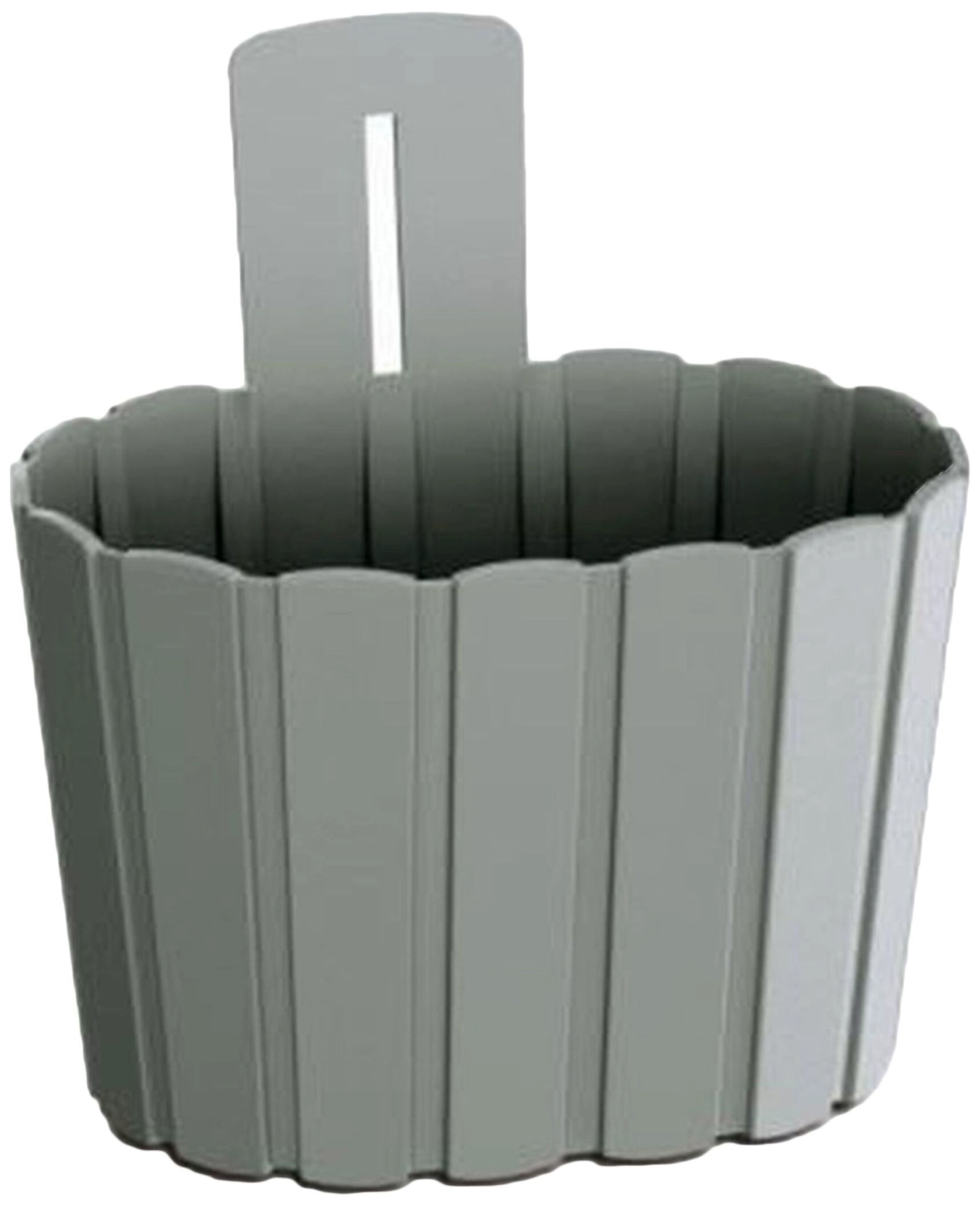 Вазон подвесной Prosperplast Boardee Wall 19,4x15x20,2 см 2,2 л пластик серый