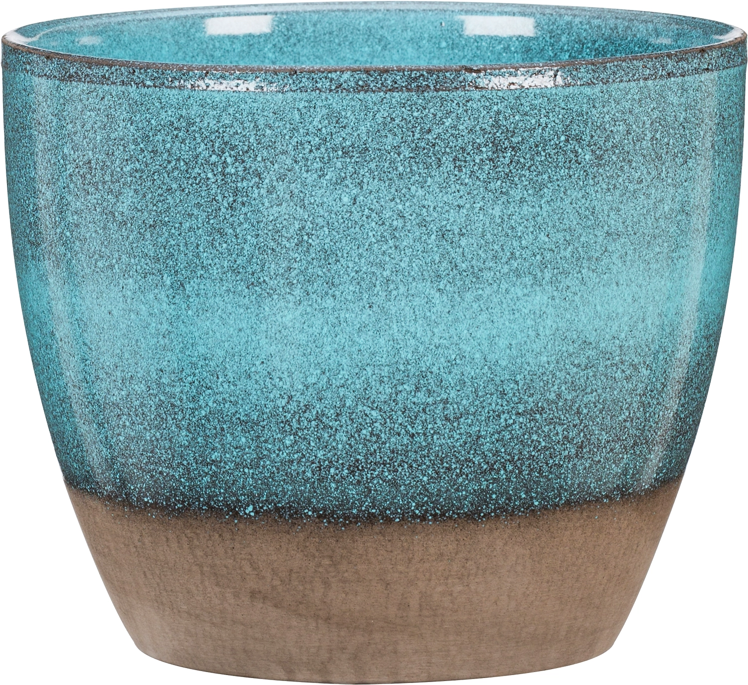 Кашпо керамическое Scheurich 920 декор Океан D16