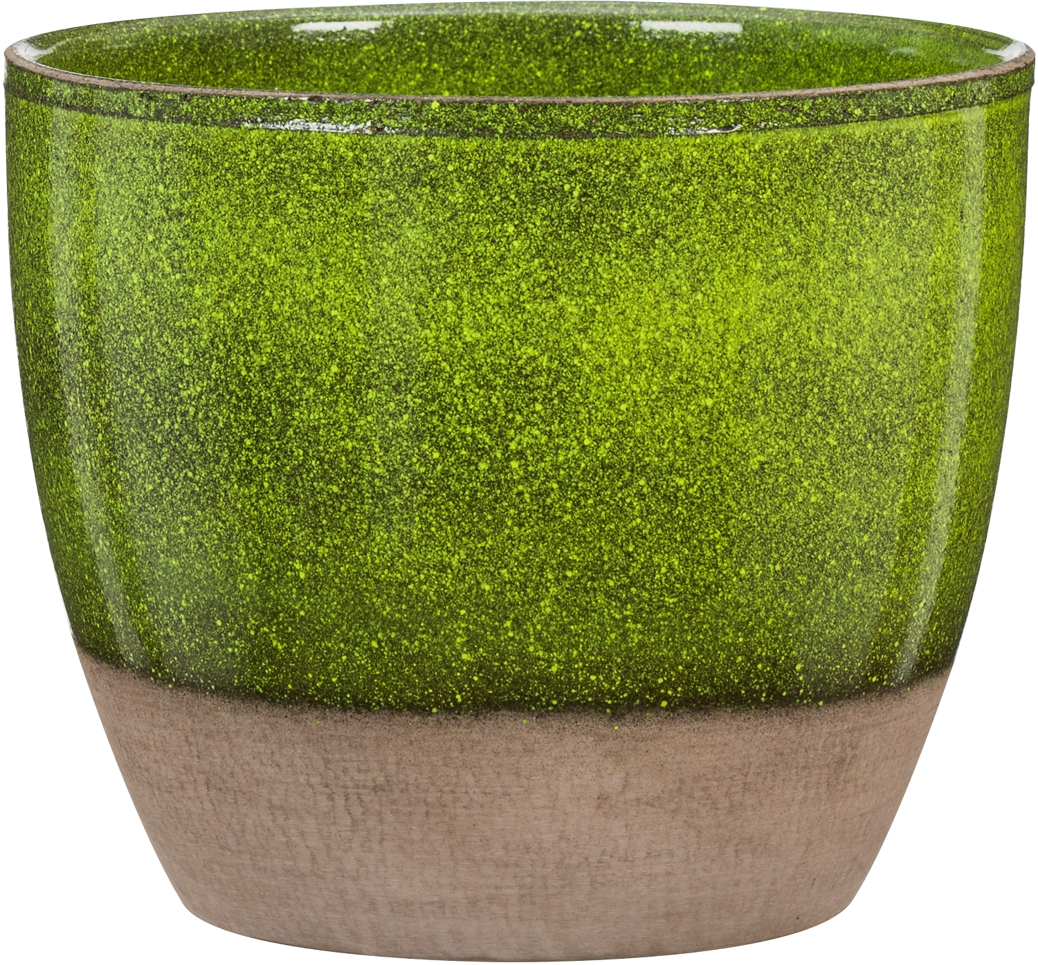 Кашпо керамическое Scheurich 920 декор Флора D16