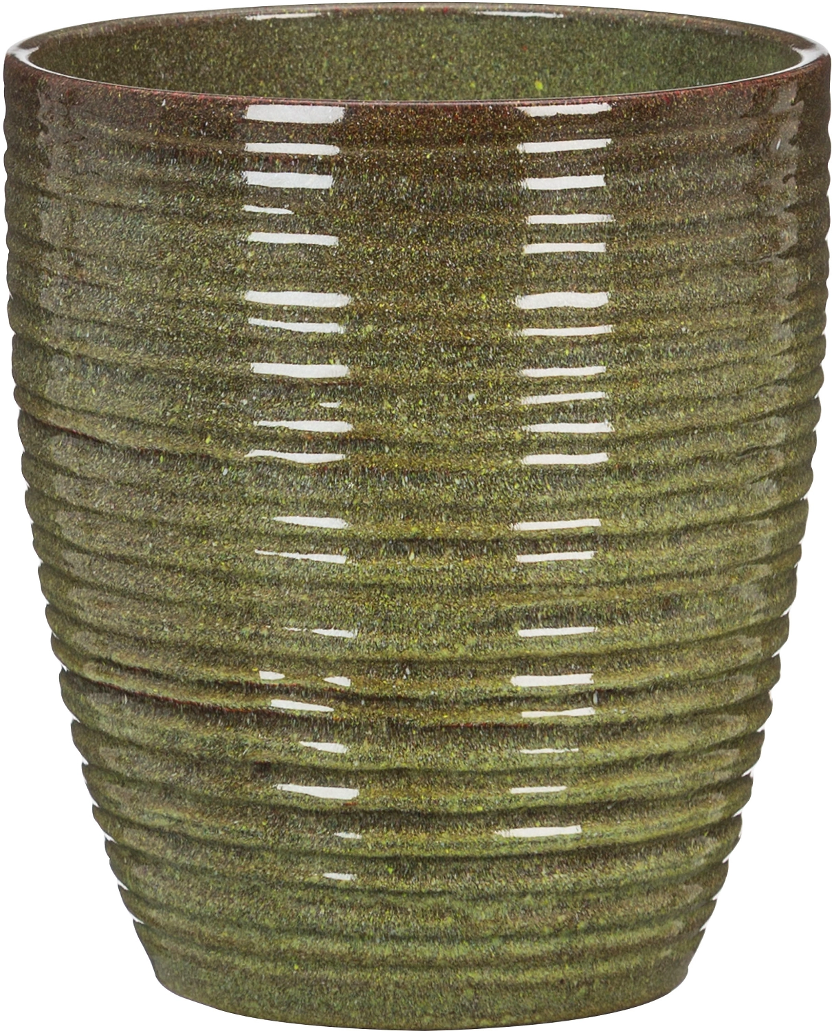 Кашпо керамическое Scheurich 669 Джангл D12,5 H14