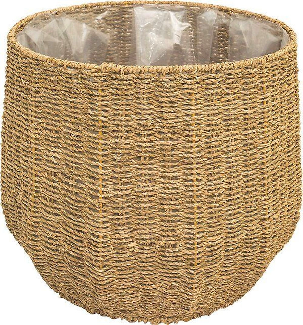 Горшок плетеный морские водоросли D30 H30 см 803302