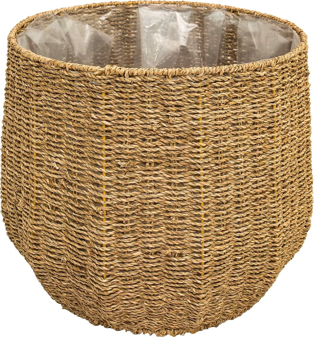 Горшок плетеный морские водоросли D20 H20 см 803303