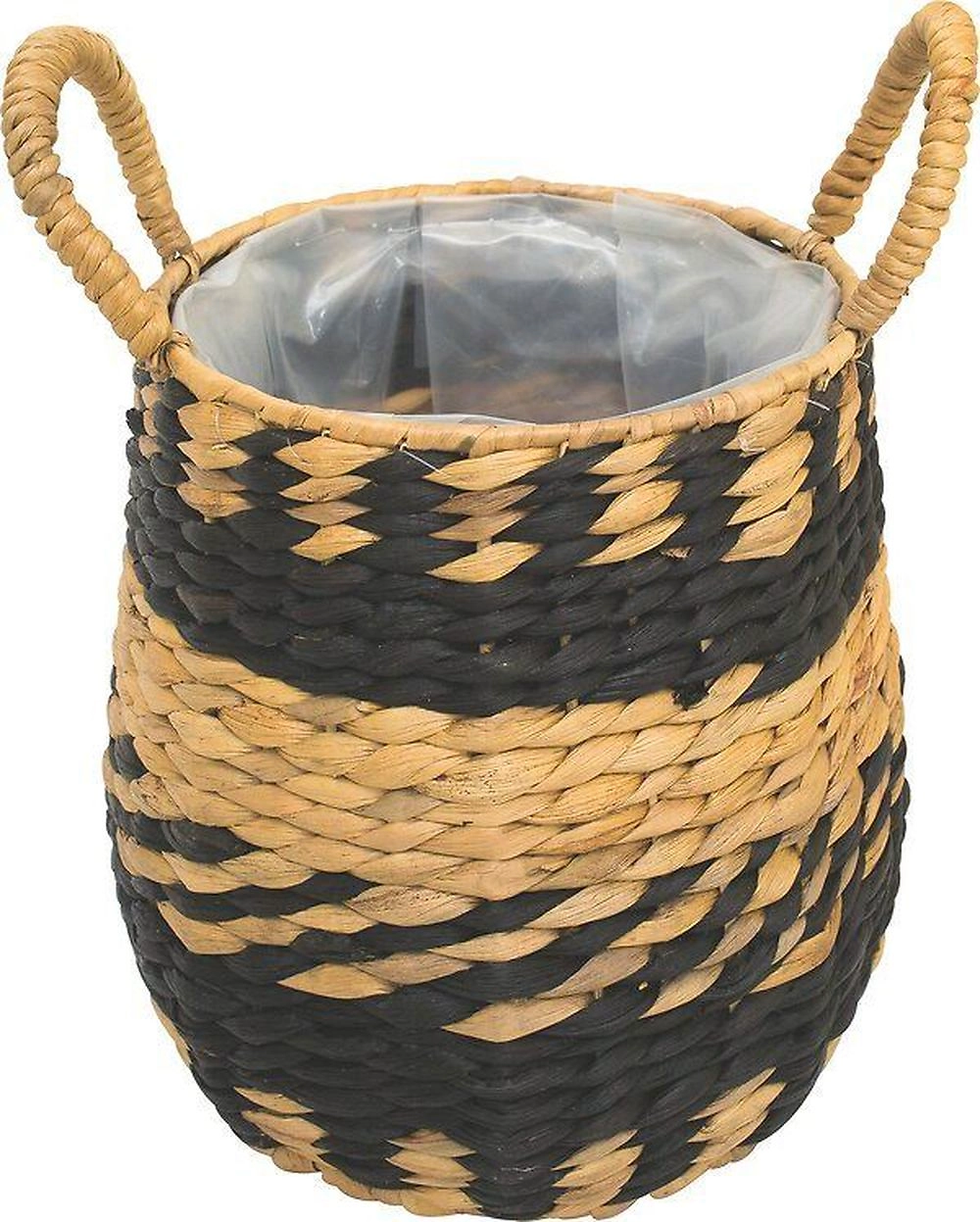 Горшок плетеный водный гиацинт D35 H35 см