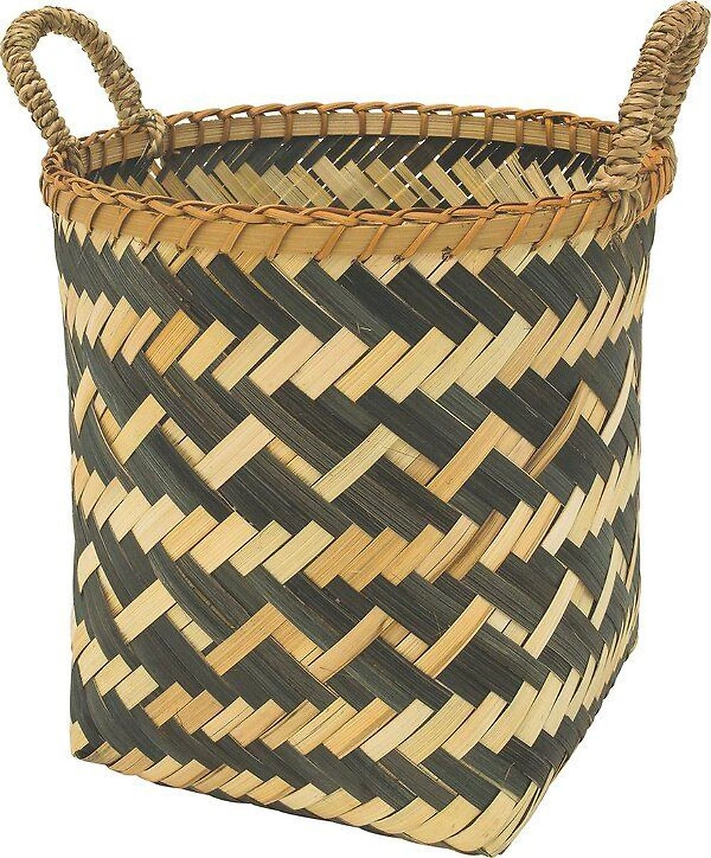 Горшок плетеный бамбук D25 H24 см