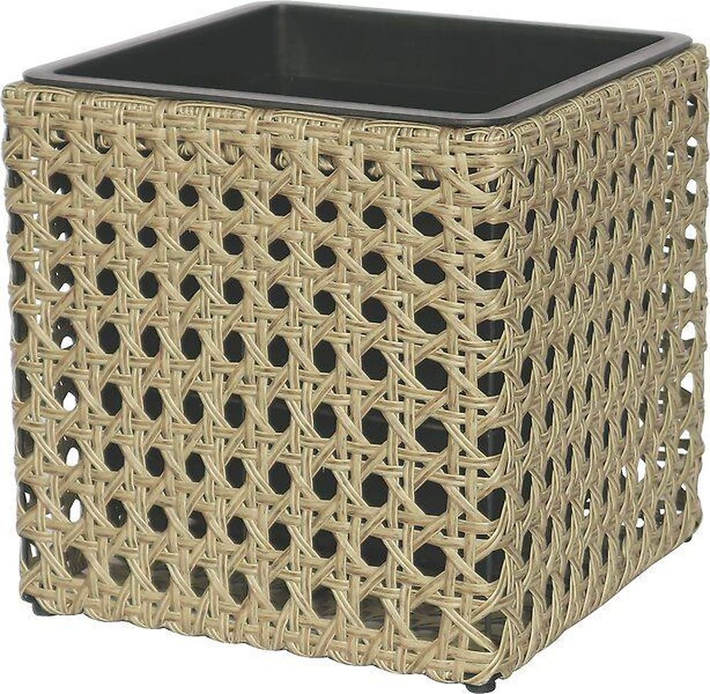 Горшок пластик плетеный D35,5 H35,5 см