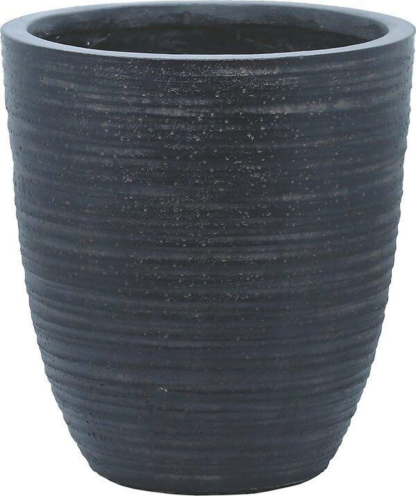 Горшок керамика темно-серый D43 H50 см