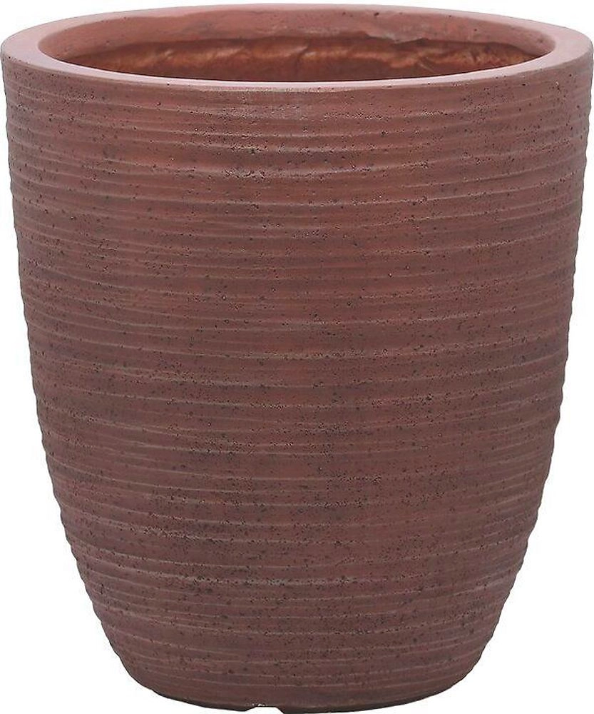 Горшок керамика красно-коричневый D35 H40 см
