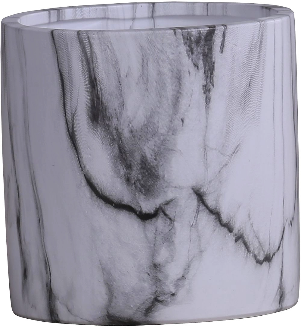 Горшок керамика белый D15 H15 см 801522