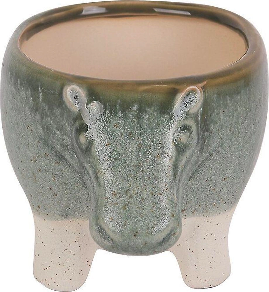 Горшок керамика динозавр 17x12,5x11 см