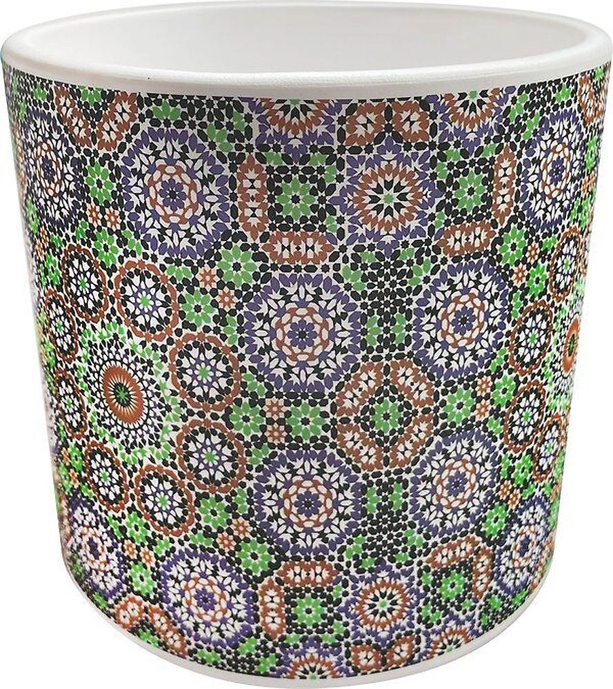 Горшок керамика микс D12 H11,5 см 801385