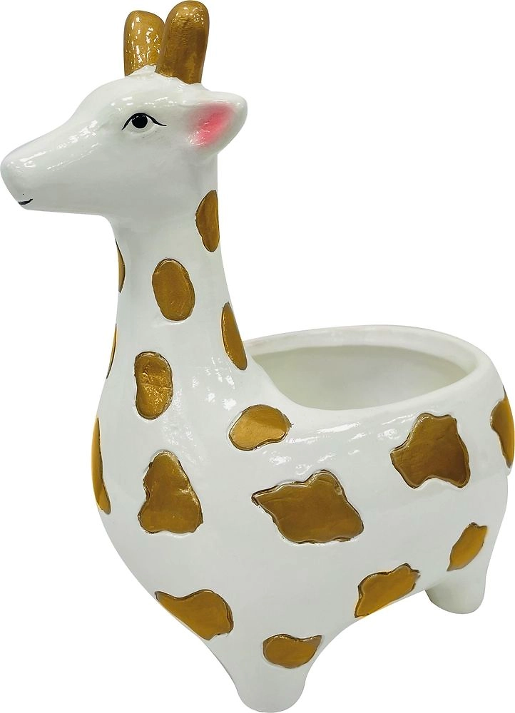 Горшок керамика олень 17x10x19 см