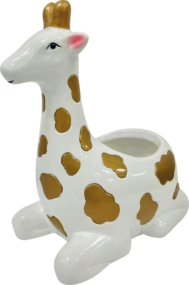 Горшок керамика олень 16x10x19 см