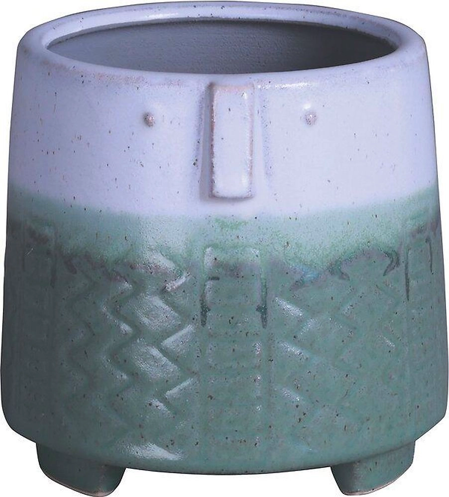 Горшок керамика на ножках D14 H12 см