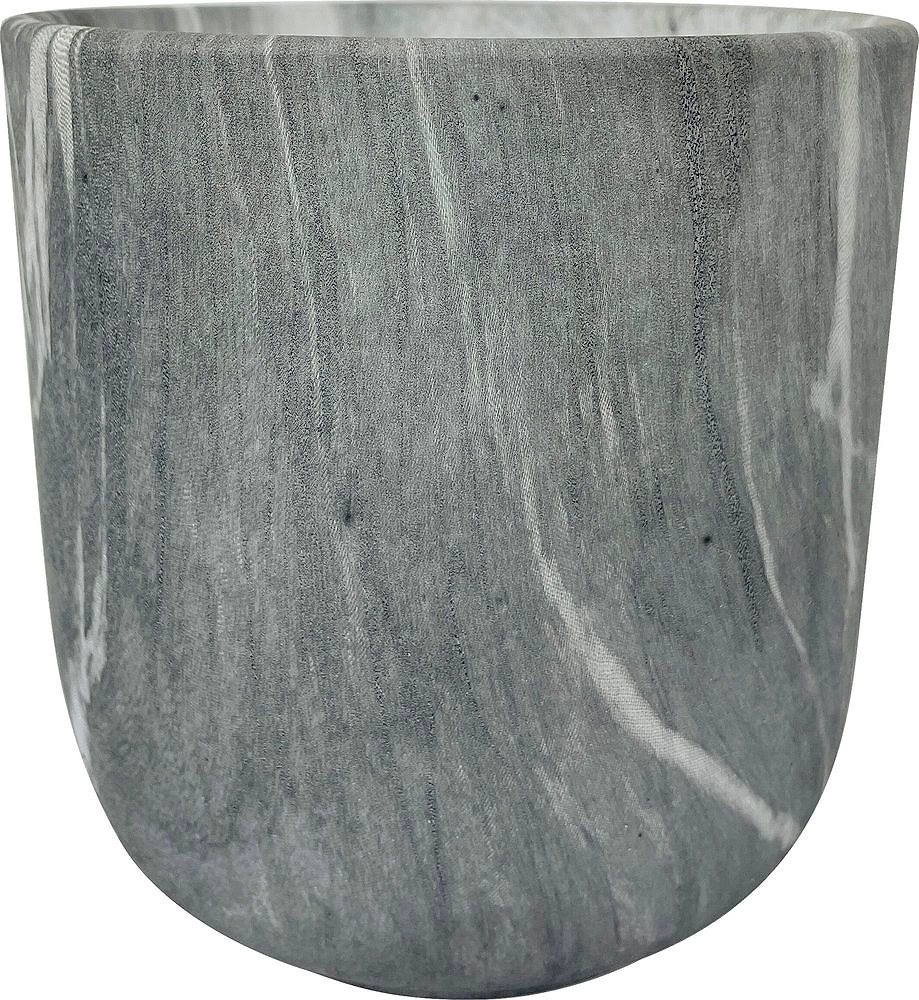 Горшок керамика черный D14 H14 см