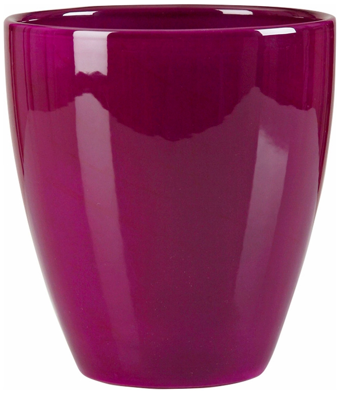 Кашпо керамическое Scheurich D15 H13 1 л фиолетовое