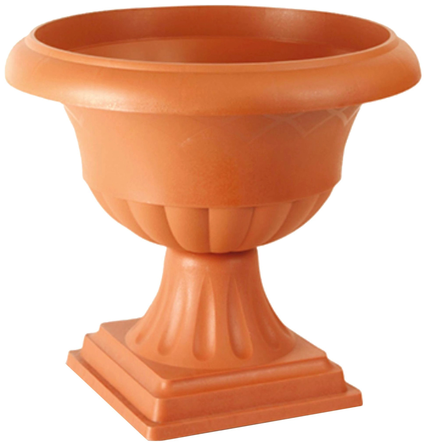 Вазон Prosperplast Atena d45,5 см 14 л полипропиленовый терракотовый