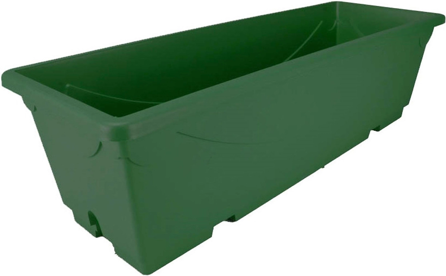 Ящик ГазонCity Amboise 25x11x10 см 1,8 л пластиковый зеленый с поддоном