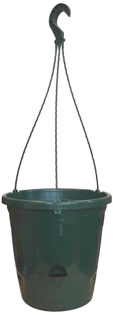 Корзина ГазонCity Ondine d26,4 см 6 л полипропиленовая зеленый с поддоном