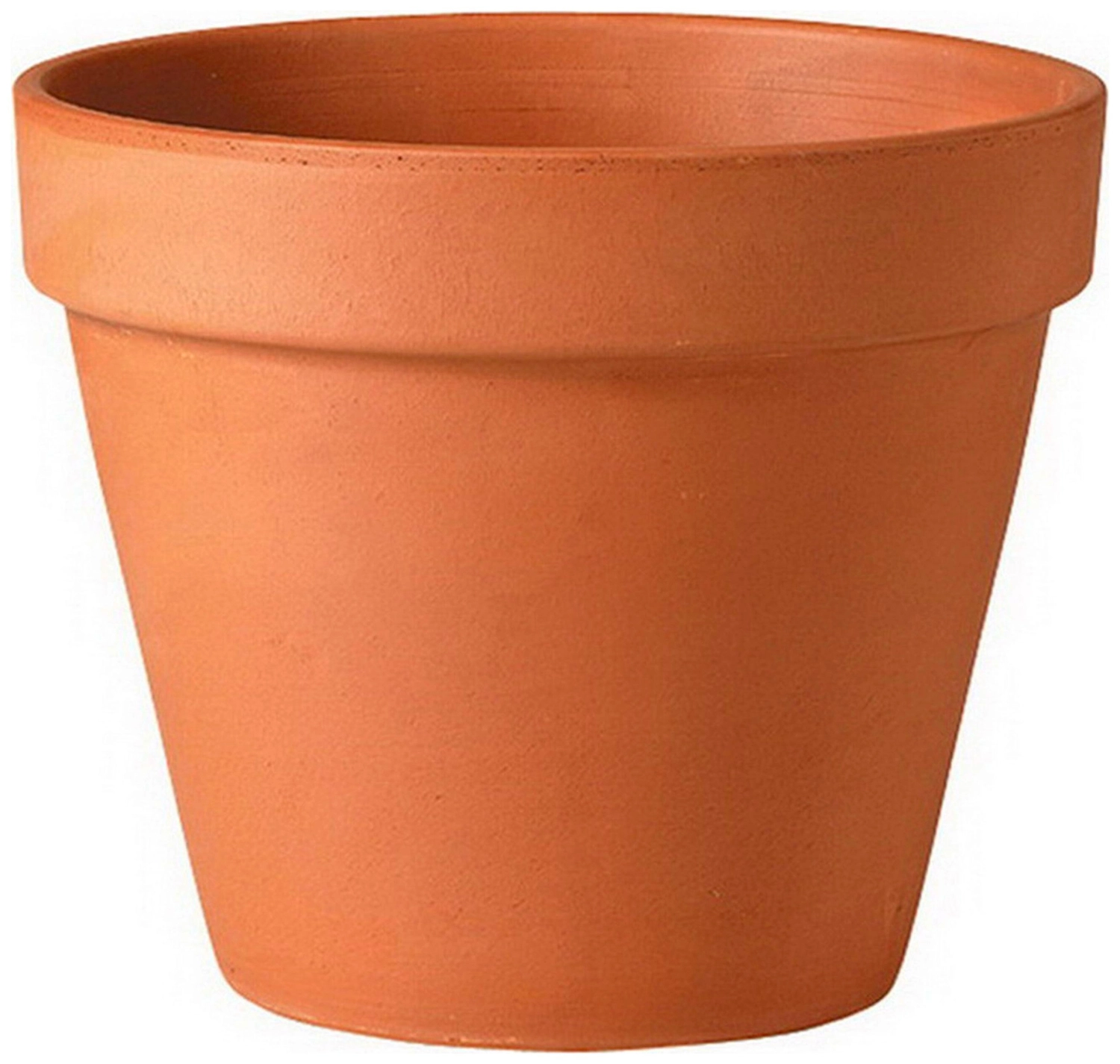Горшок Deroma VASO d13 см керамический коричневый светлый