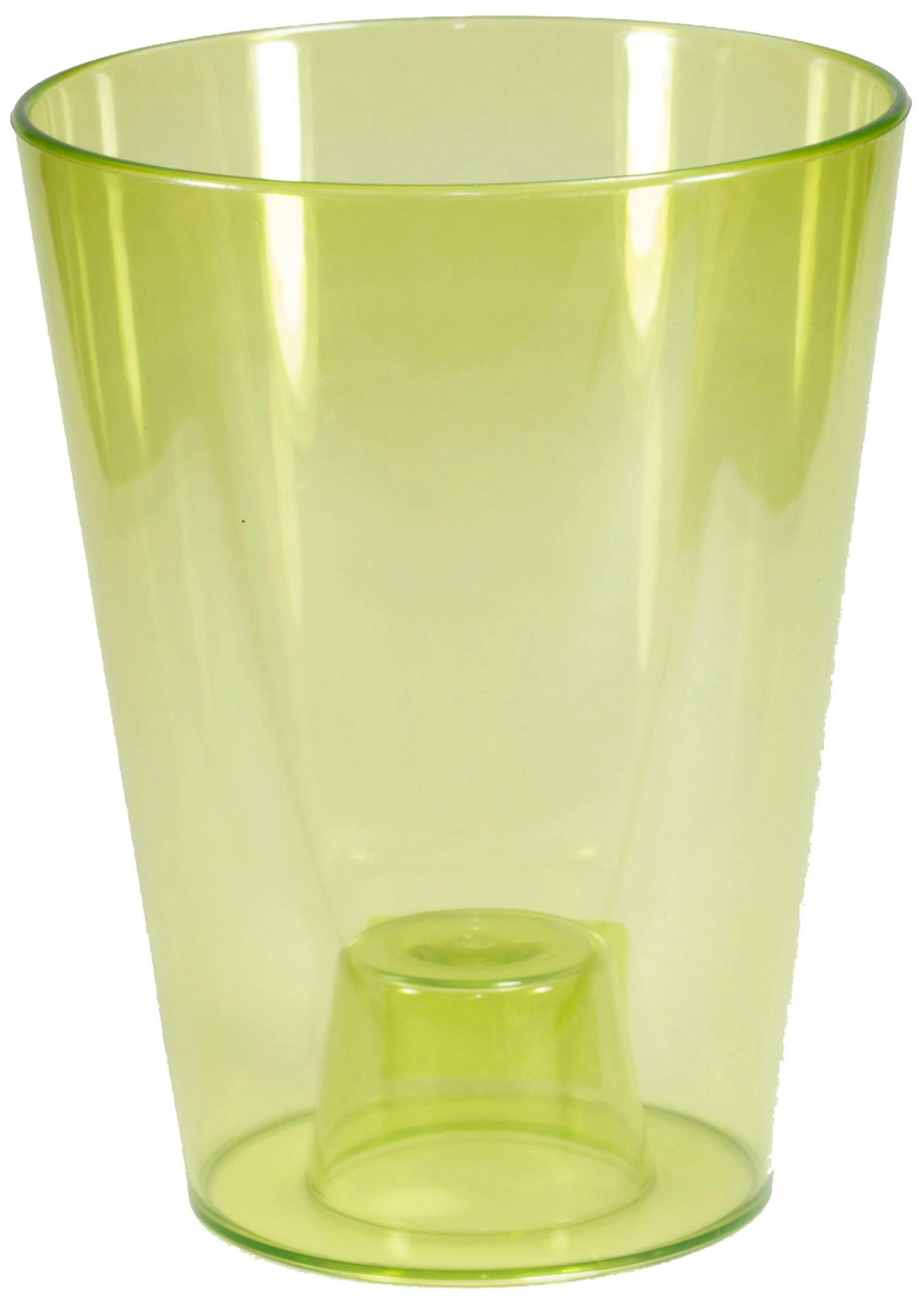 Кашпо Plast Avenue ЛаВанда d12,5 см 1,2 л полистирольное зеленое