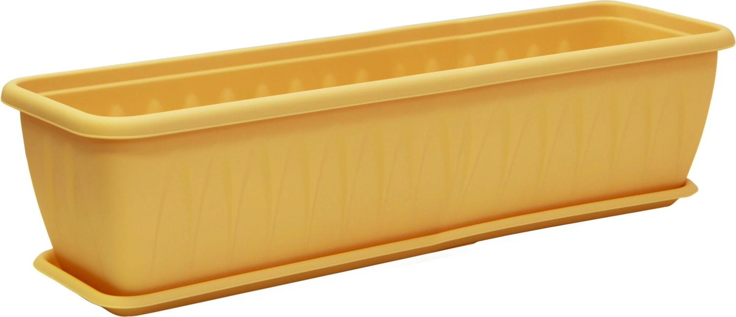 Ящик балконный IDEA Алиция 80 см полипропилен коричневый