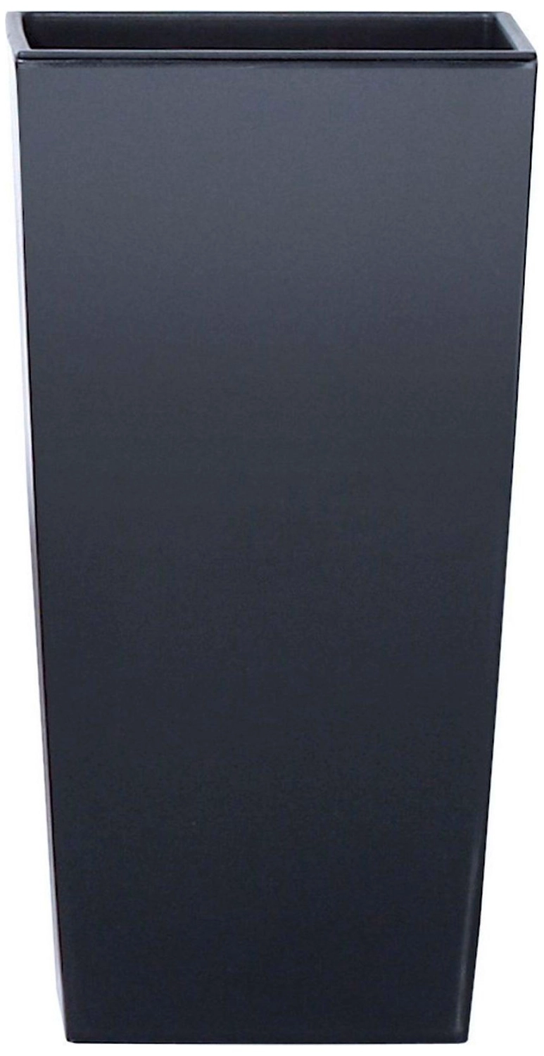 Кашпо Prosperplast Urbi 14х14х26,5 см 2 л полипропиленовое антрацитное