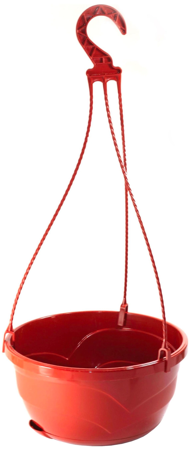 Кашпо Plast Avenue Мальва d25 см 4,7 л полипропиленовое терракотовое