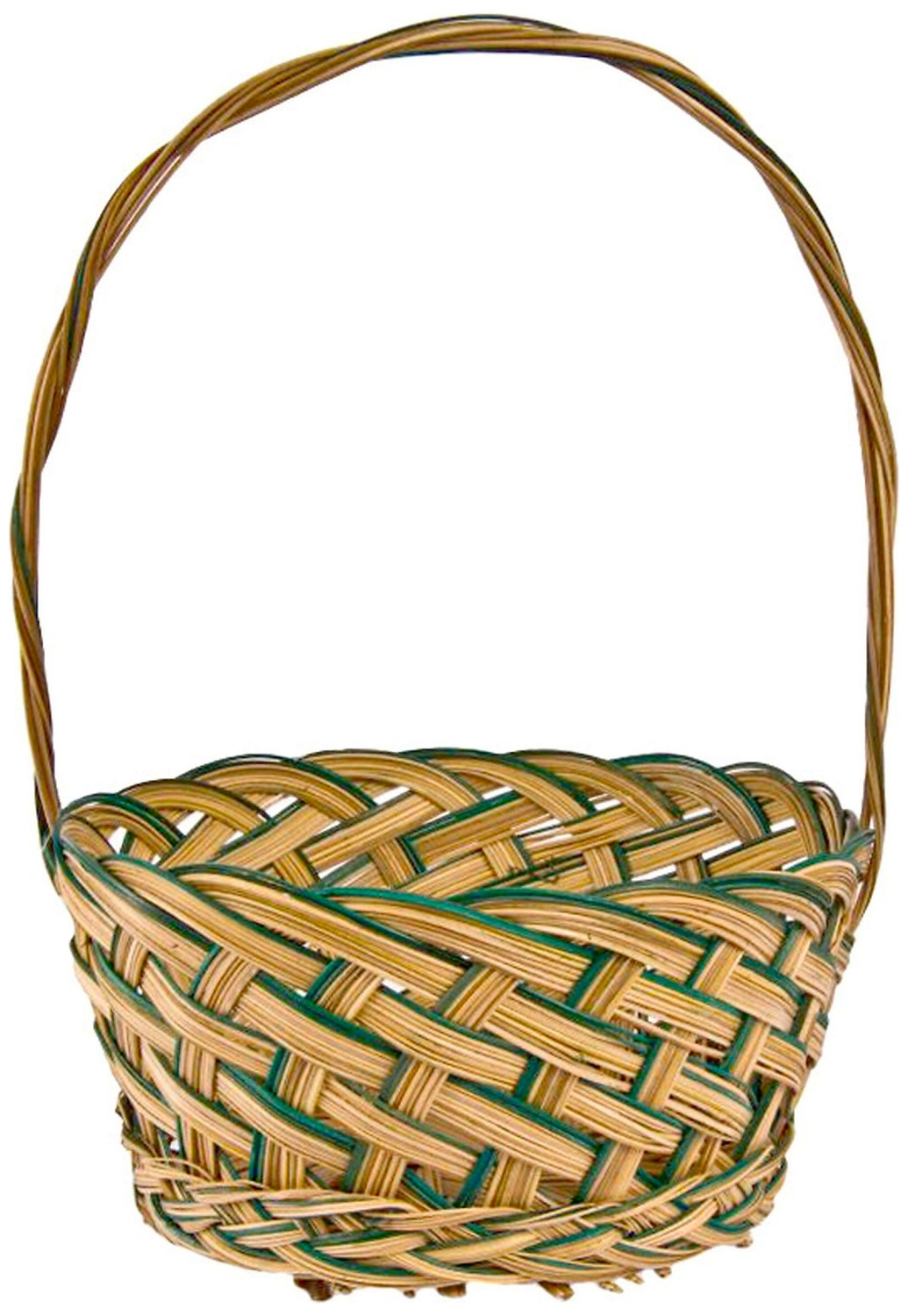 Корзина Азалия Декор d20 см деревянная светло-коричневая