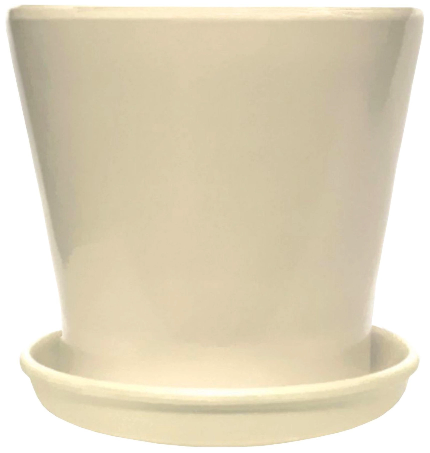 Горшок GARDEN SHOW d16,5 см 1,8 л керамический в ассортименте с поддоном