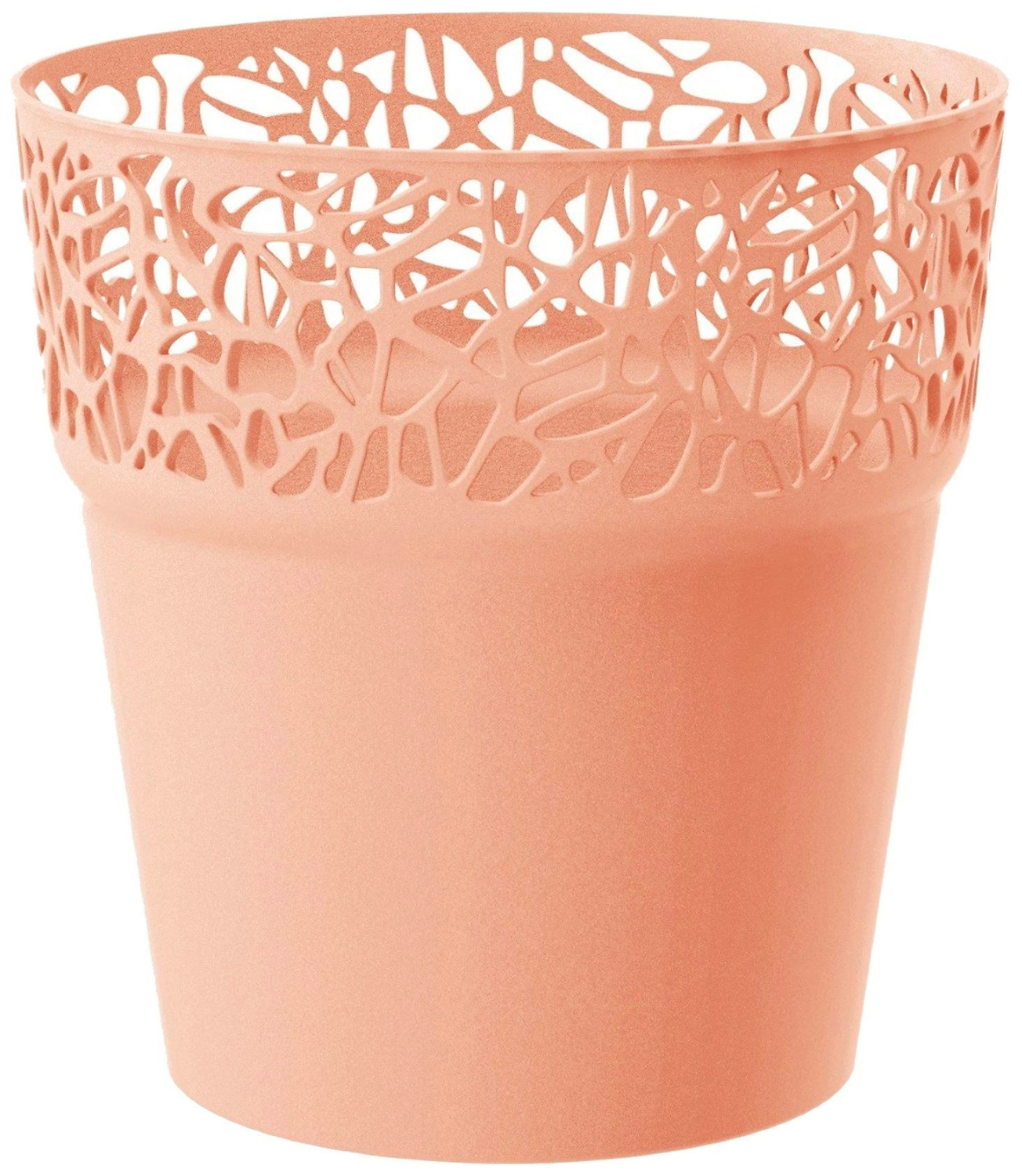Кашпо Prosperplast Naturo d14,5 см полипропиленовое персиковое