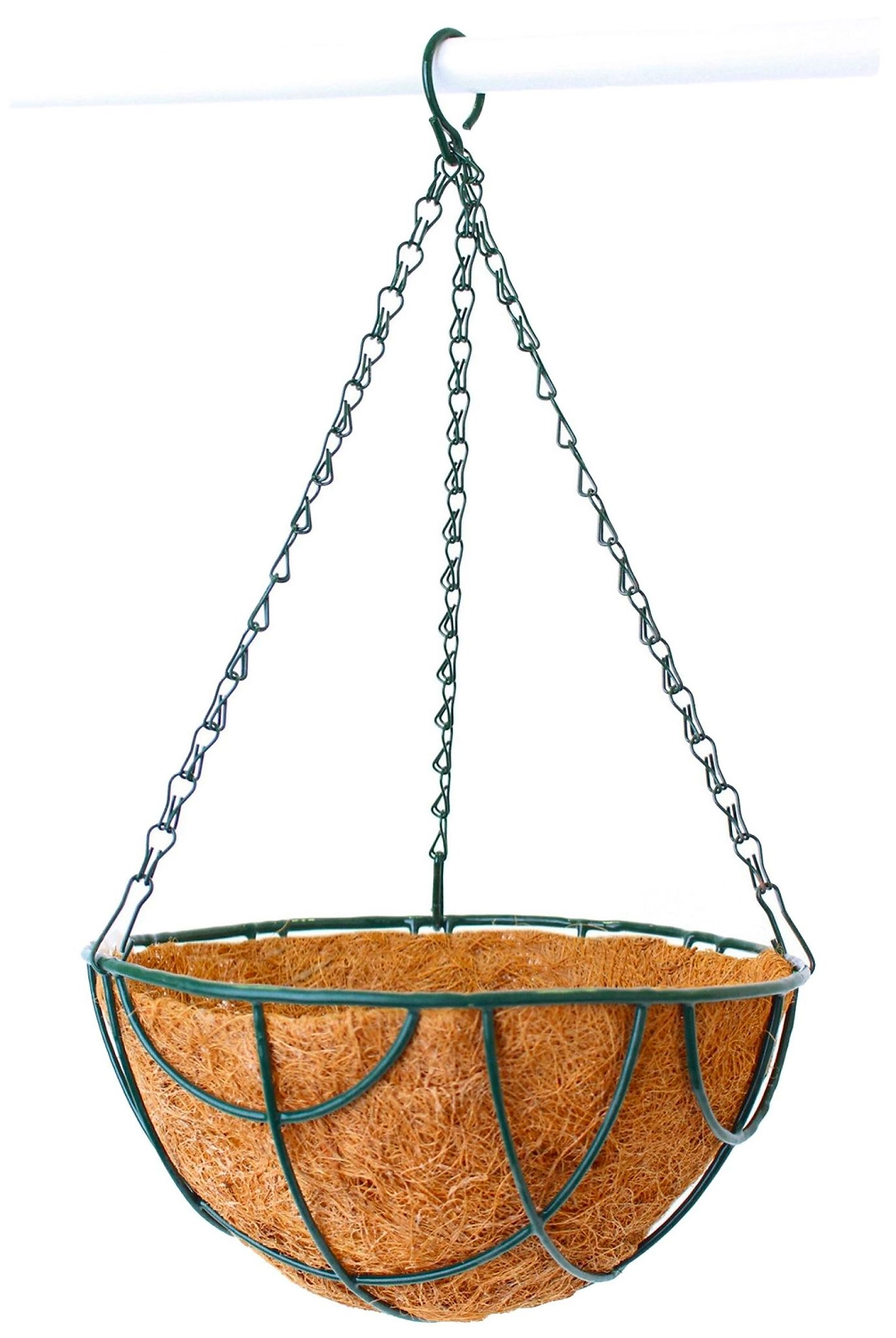 Кашпо GARDEN SHOW d25 см 5,5 л металлическое коричневое