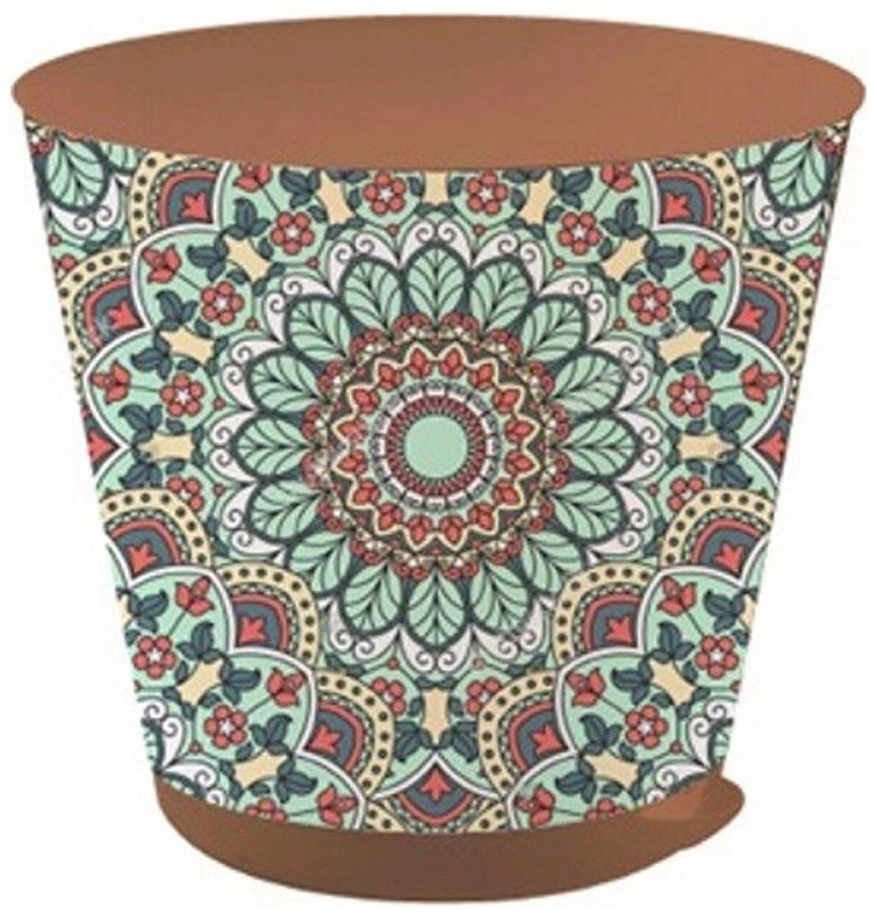Горшок InGreen Крит d16 см 1,8 л полипропиленовый винтажный мотив