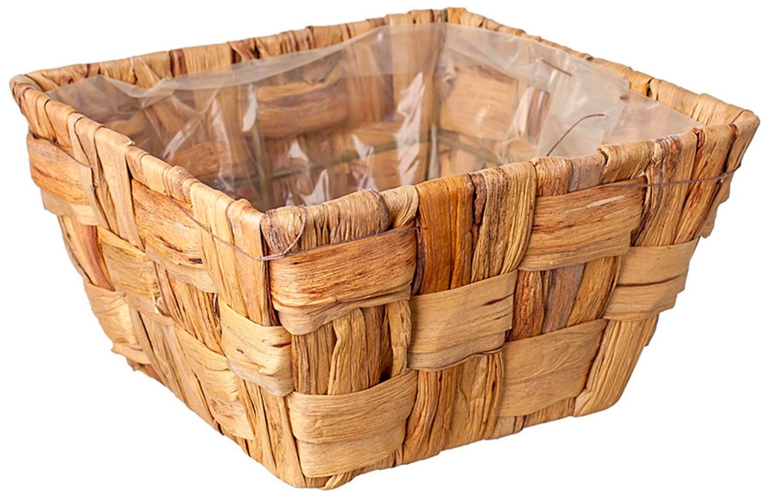 Кашпо Азалия Декор 17,5х17,5х10 cм деревянное в ассортименте