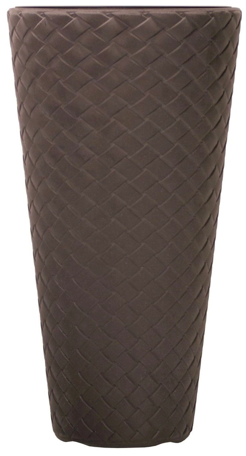 Кашпо Prosperplast Matuba Slim d40 h78 см 18 л полипропиленовое амбра