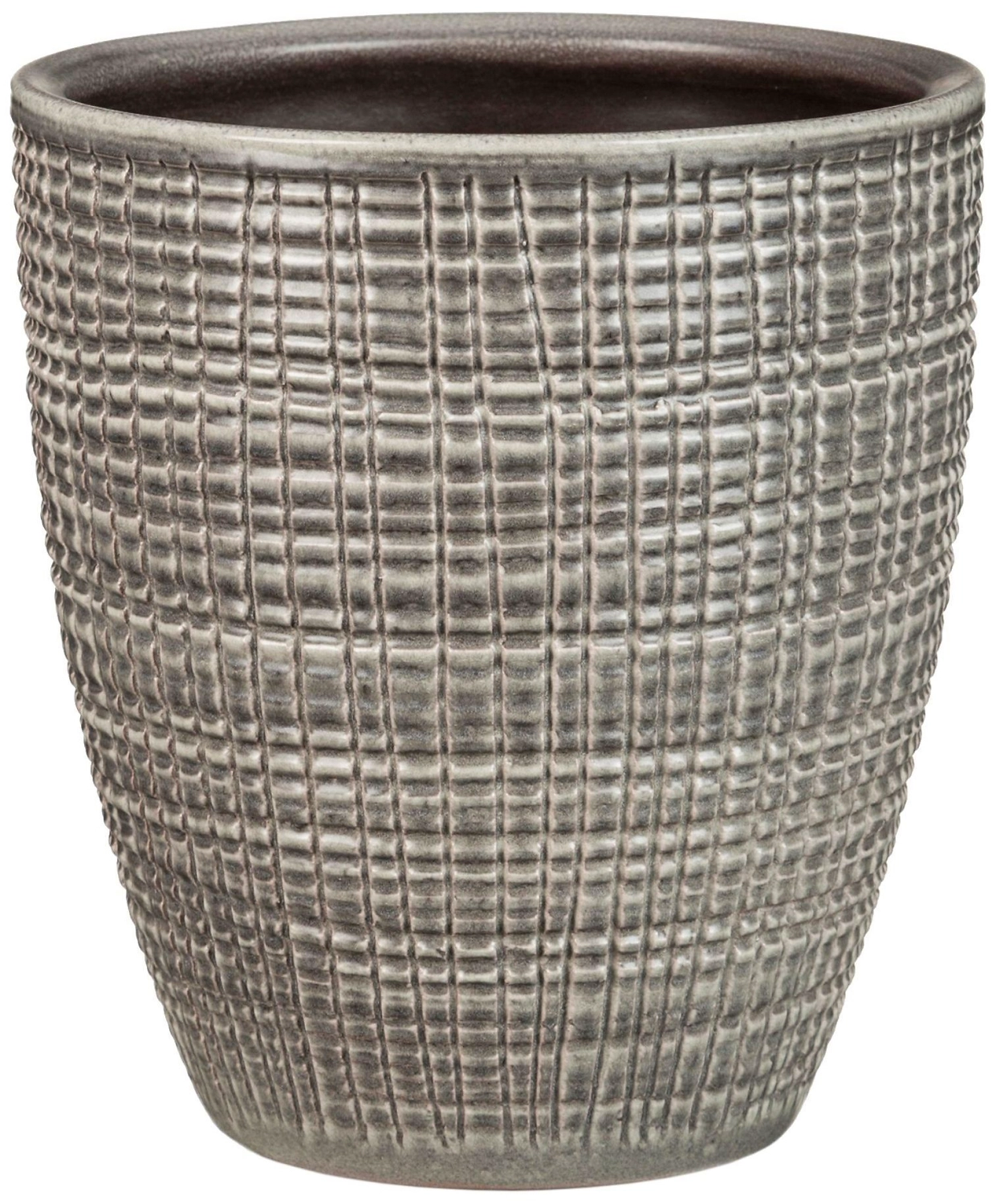Кашпо Scheurich Corteza 667 d13 см керамическое серое