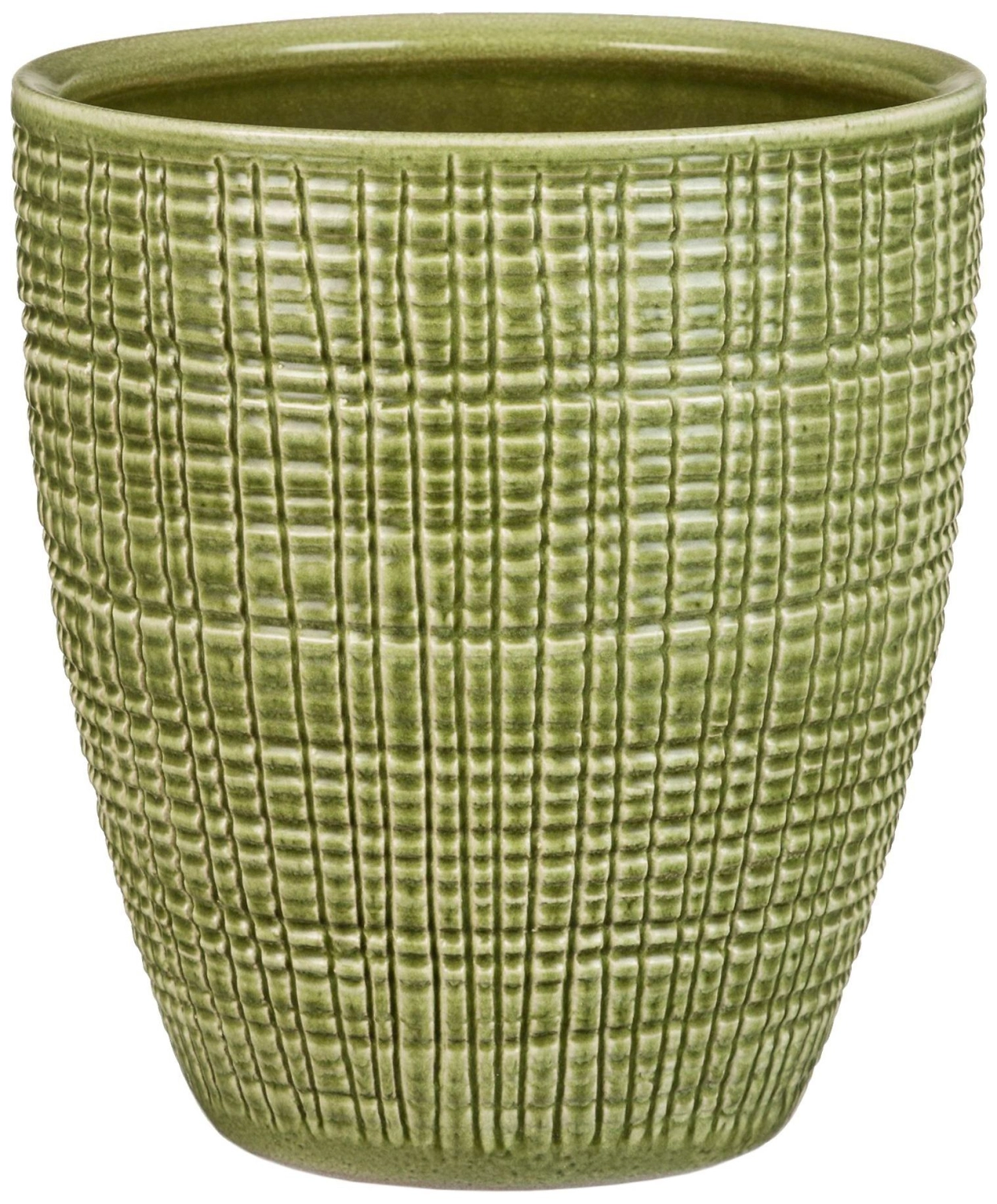 Кашпо Scheurich Corteza 667 d13 см керамическое зеленое