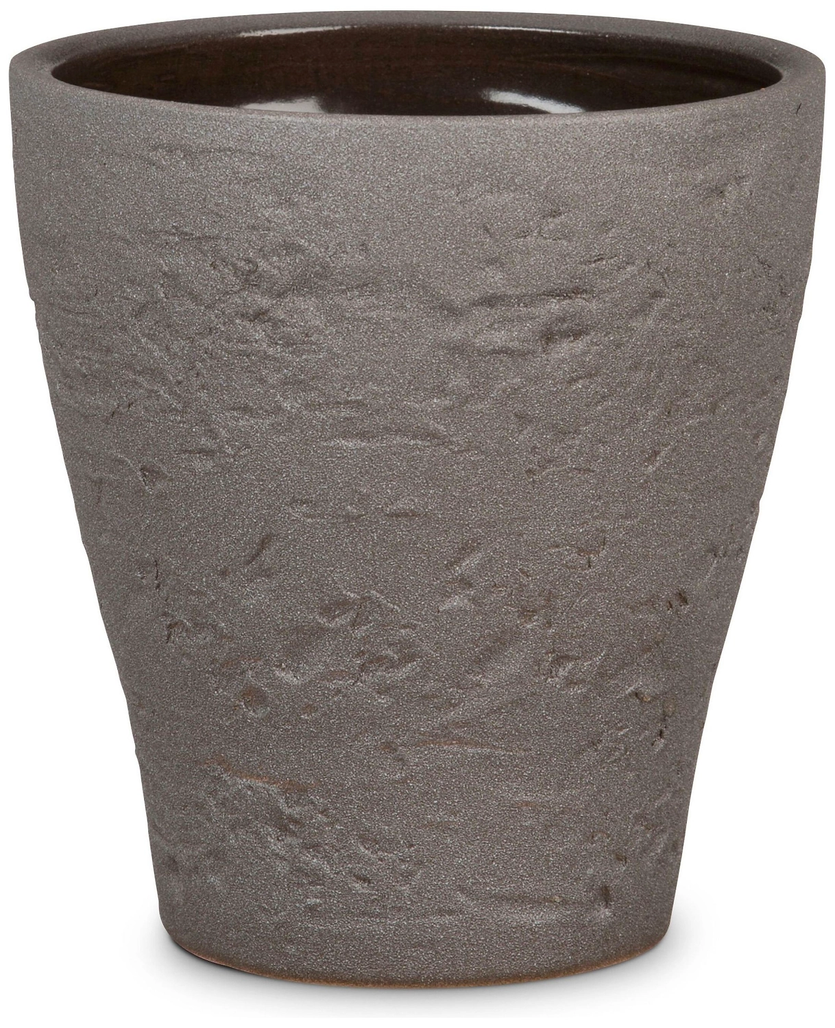 Кашпо Scheurich 652 d13 см керамическое серое