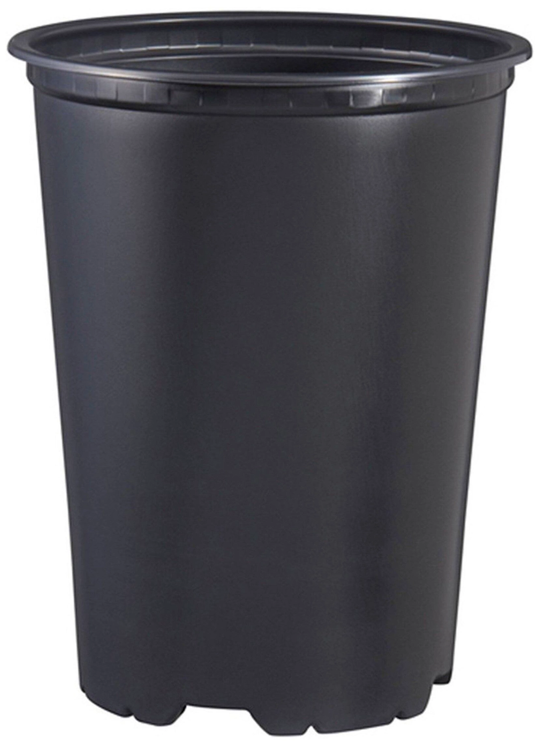 Горшок ГазонCity d12 см 2 л полипропиленовый черный