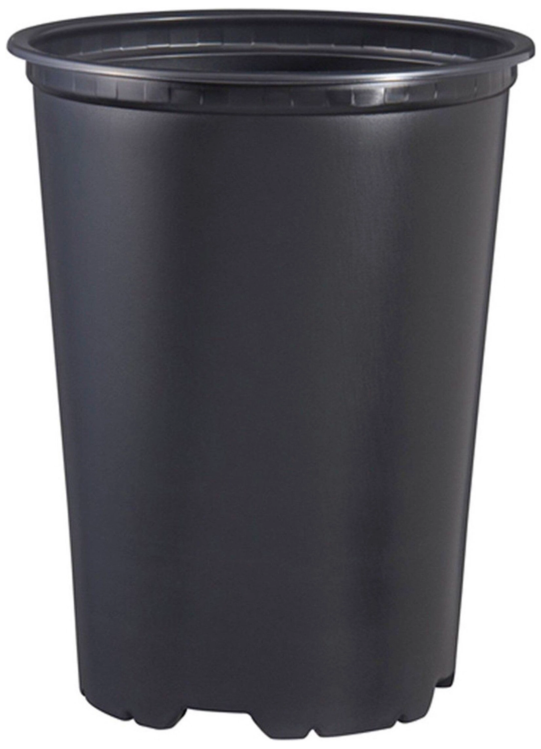 Горшок ГазонCity d13,7 см 3 л полипропиленовый черный