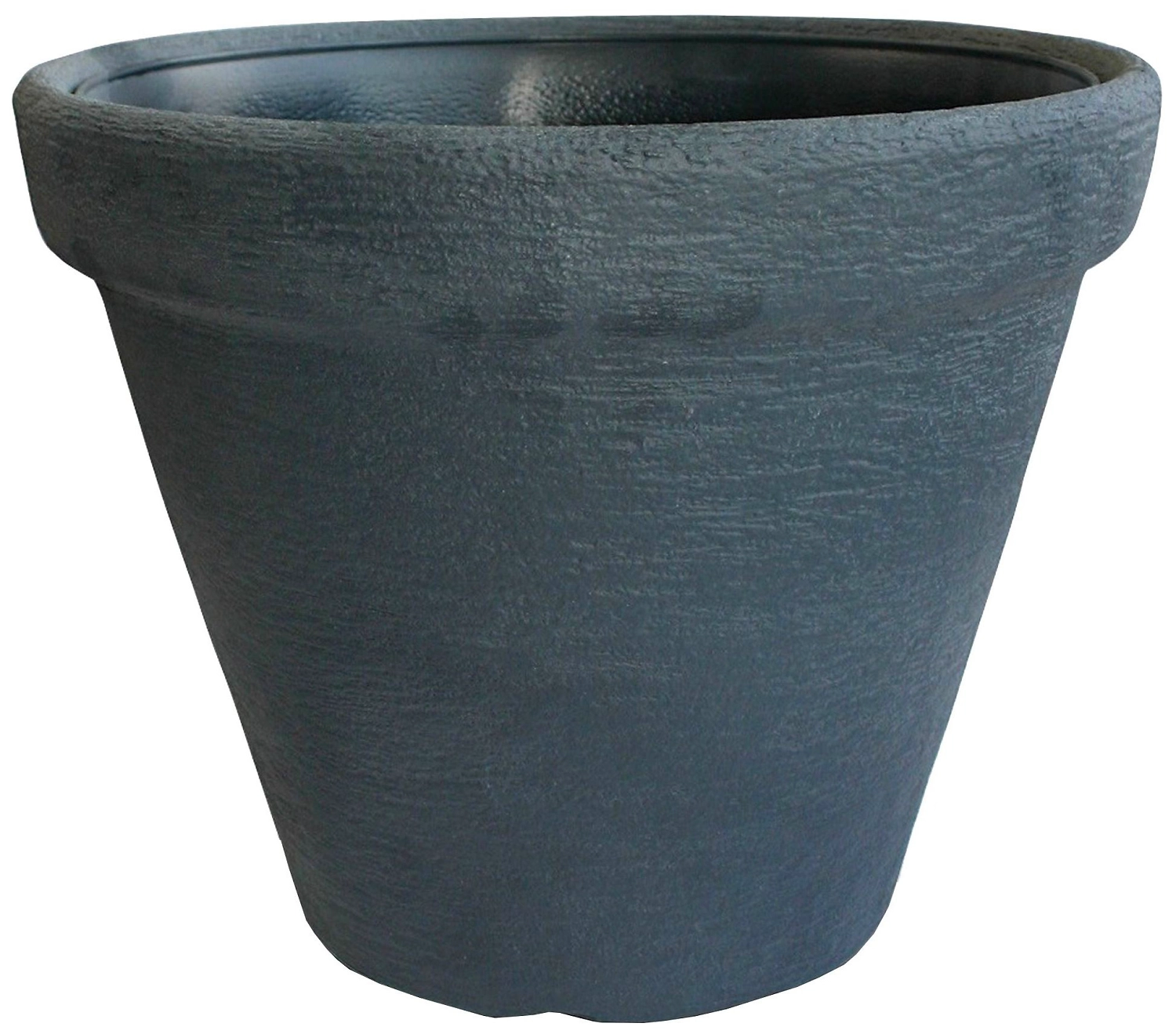 Горшок Prosperplast Classic d40 см полипропиленовый антрацитовый