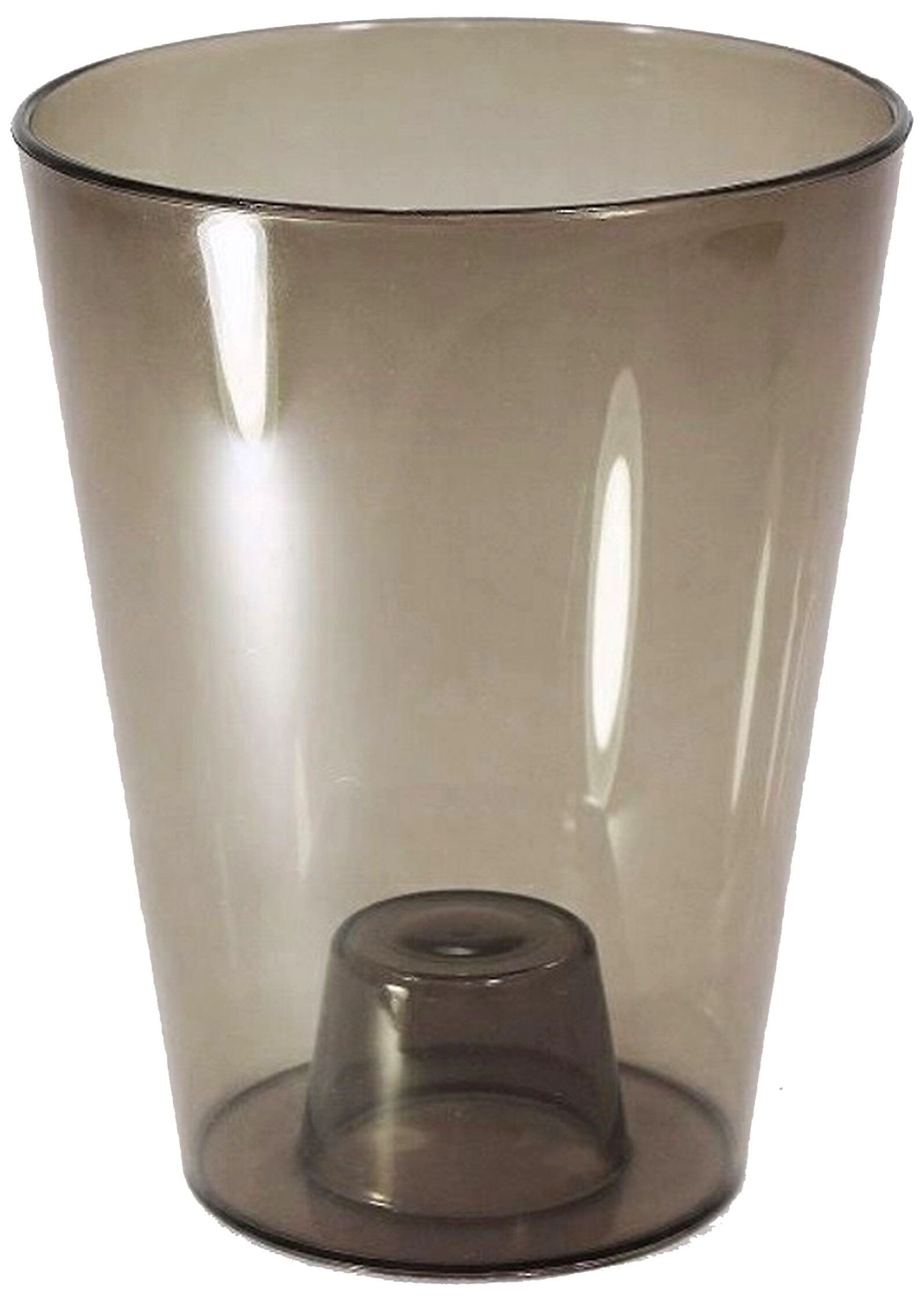 Кашпо Plast Avenue ЛаВанда d12,5 см полипропиленовое серое