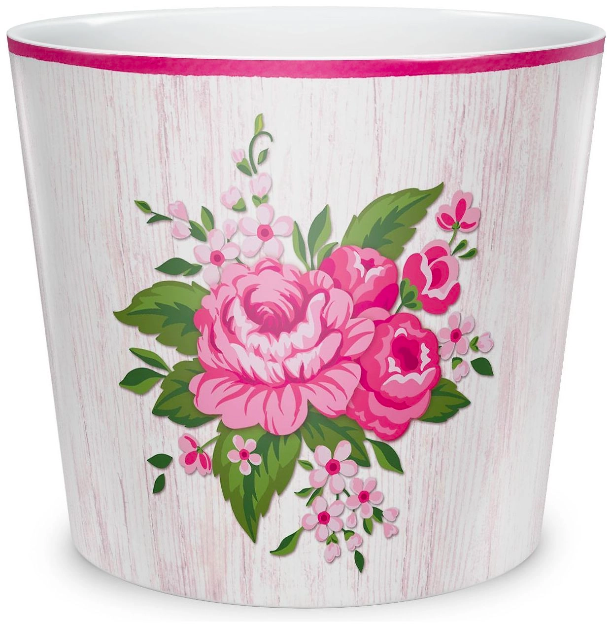 Кашпо Scheurich Гран флер d13 см керамическое белое