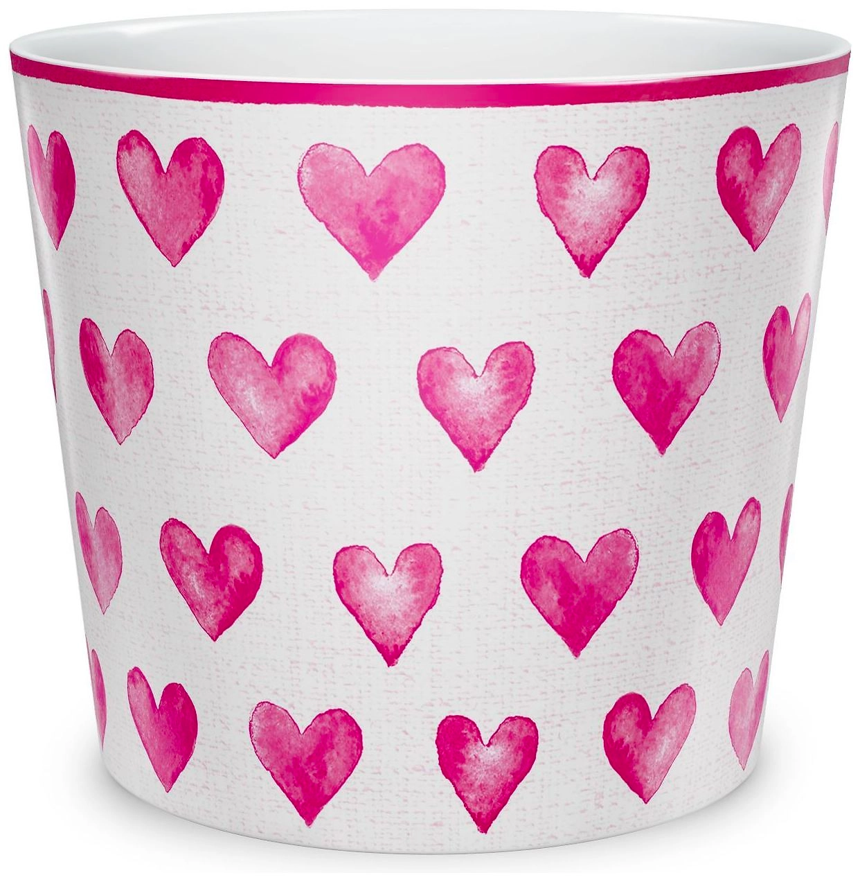 Кашпо Scheurich 870 Сердечко d15 см керамическое белое