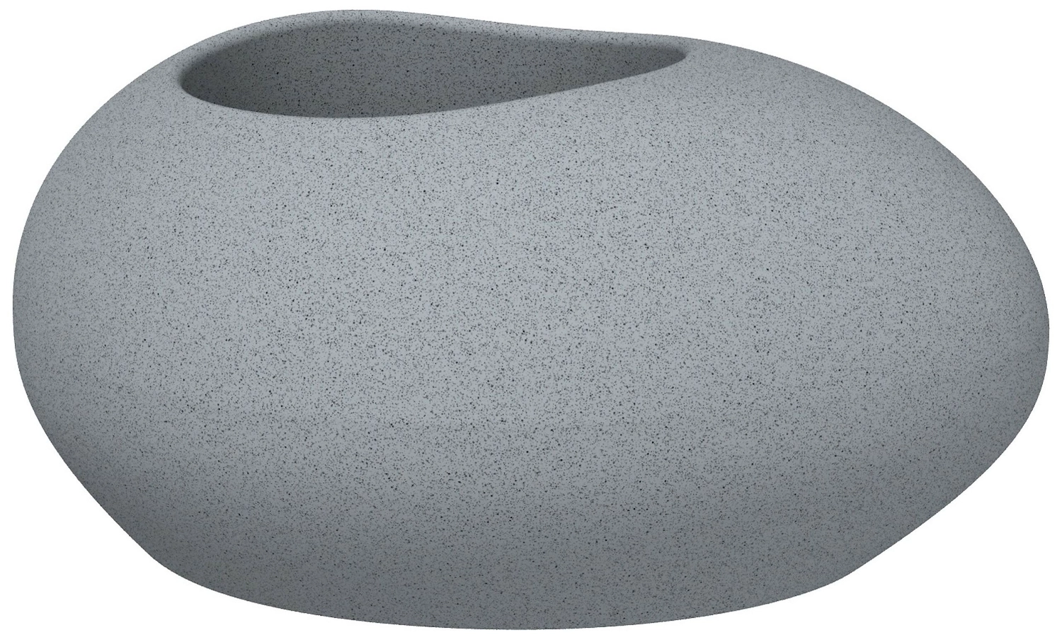 Горшок Scheurich Wave Globe High d23 см пластиковый серый