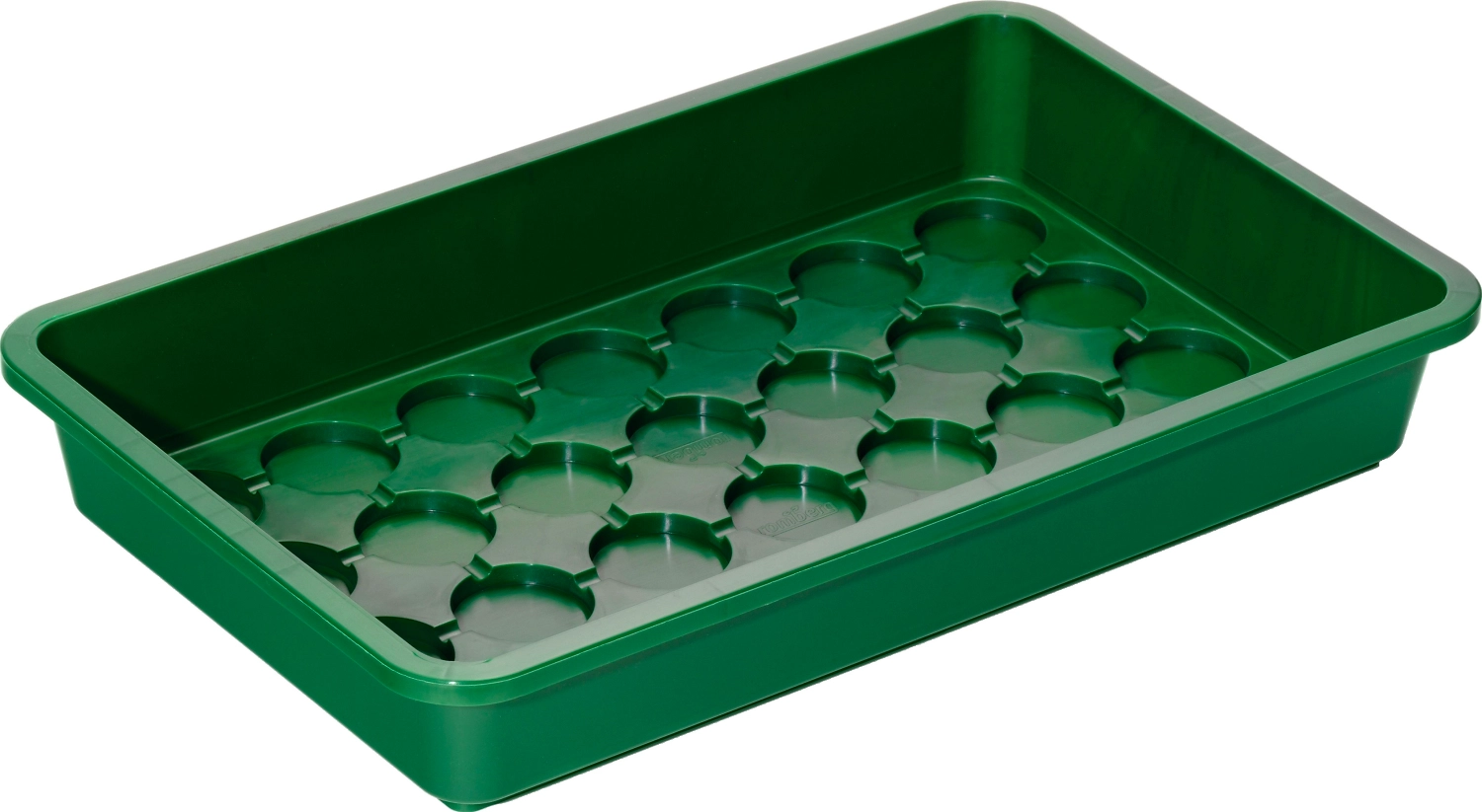 Контейнер LUX-TOOLS 38x24x6 см полипропиленовый зеленый 