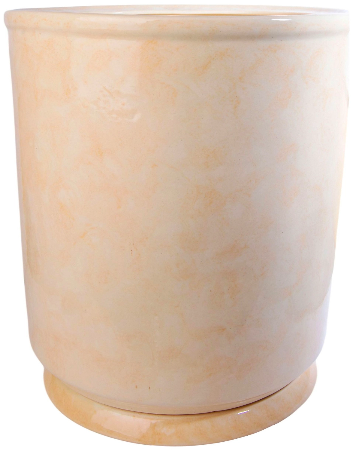 Вазон d36 см керамический бежевый