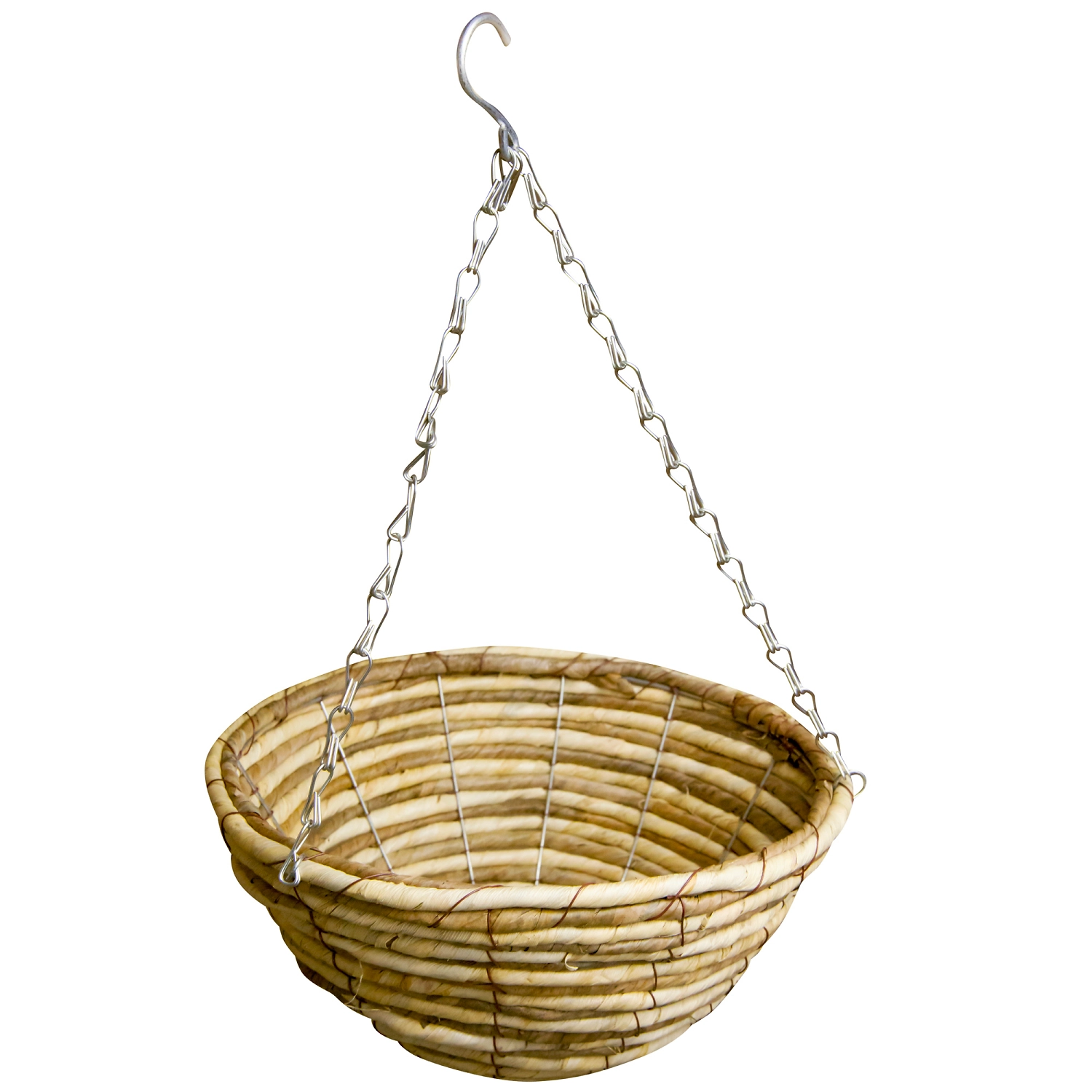 Корзина 236540 30х15 см плетеная бежевая