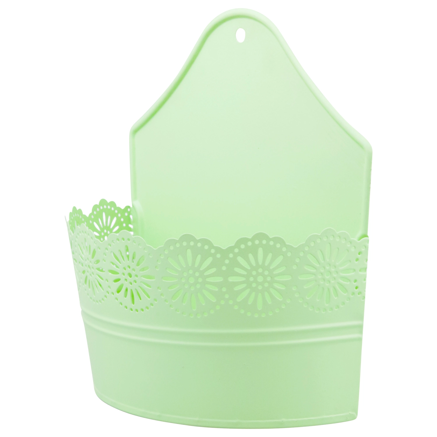 Кашпо подвесное металлическое 20х22 см